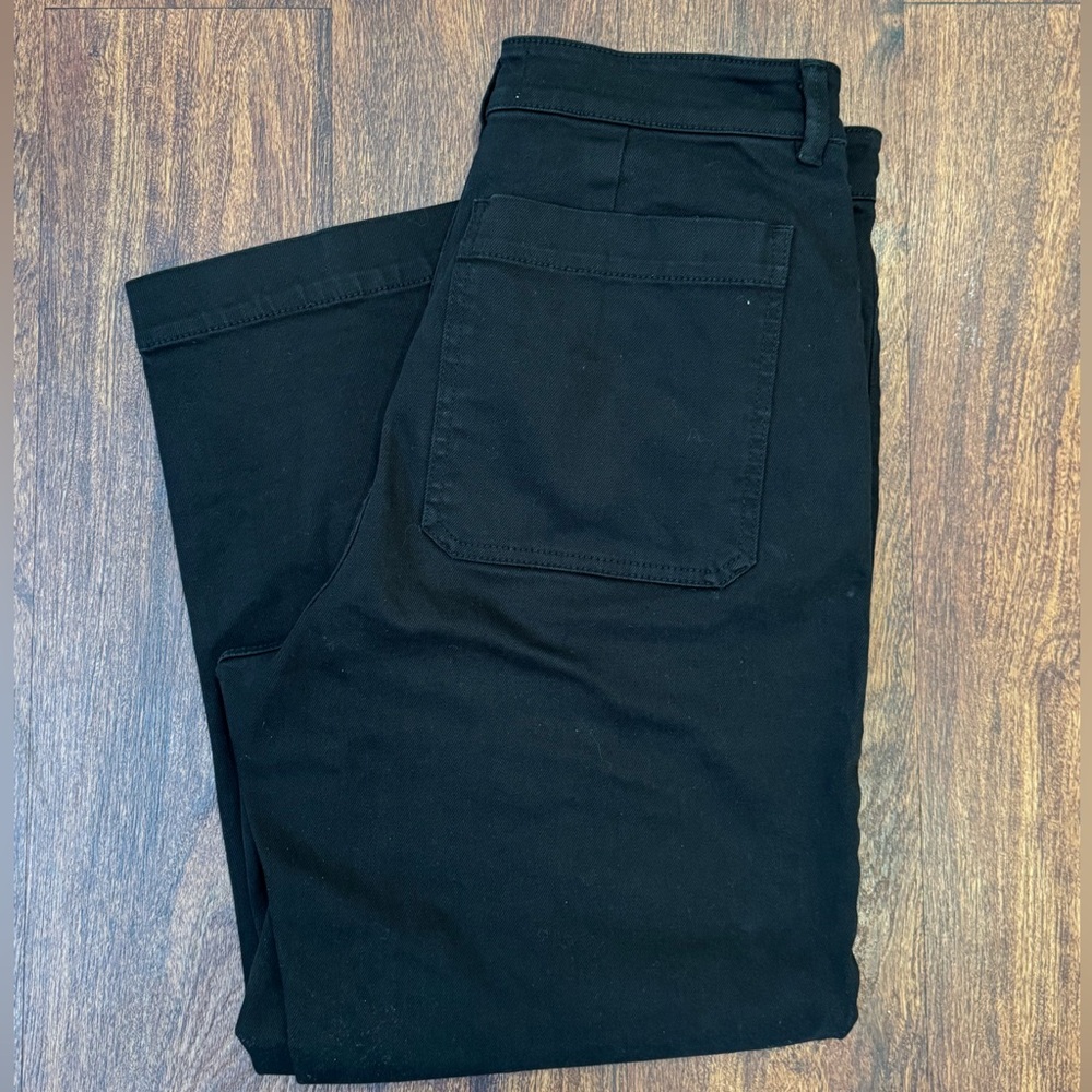 Everlane straight leg crop pants